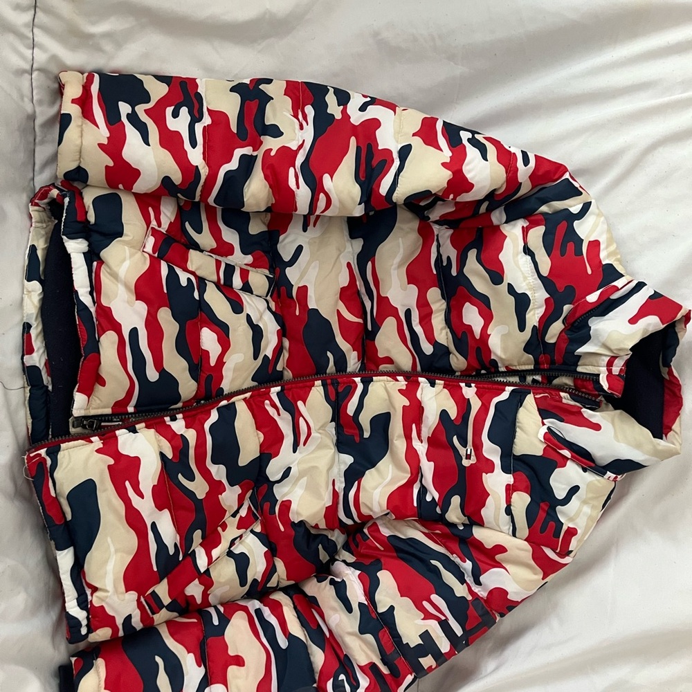 Camouflage Puffer Jacket